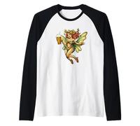 Fairy Tales and Ale for a Legendary Time Costume Raglan Baseball Tee