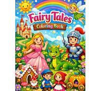 FAIRY TALE'S COLORING BOOK FOR KIDS (AGE 3-8): Kids coloring book