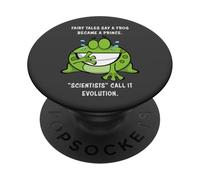 Fairy Tales Say a Frog Became a Prince - Christian Creation PopSockets Adhesive PopGrip