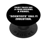 Fairy Tales Say a Frog Became a Prince - Christian Creation PopSockets Adhesive PopGrip
