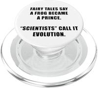 Fairy Tales Say a Frog Became a Prince - Christian Creation PopSockets PopGrip for MagSafe