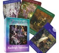 Fairy Tarot Cards, English Version, Tarot Divination, Japanese Instruction Manual Included, FLATLAND Authentic, 78 Tarot Cards