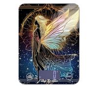 Fairy Tarot waterproof food kitchen scale 11lb/0.18oz, 5kg/5g small scale grams with 4 unit for Meal Prep Meal Prep weight loss (Batteries not Included)