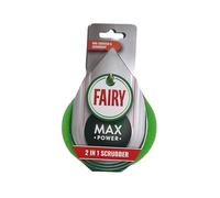 Fairy Teardrop MAX POWER 2 IN 1 Scrubber Washing Up Non-Scratch Sponge 1 Pack NEW from ADDiS