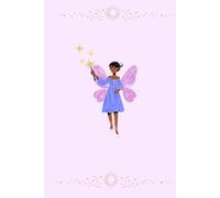 Fairy-Themed Notebook: notebook features lined pages with a little fairy illustration that you can color in yourself