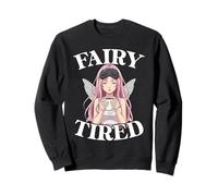 Fairy Tired Anime Design For Women Fairy Sweatshirt