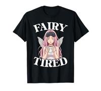 Fairy Tired Anime Design for Women Fairy T-Shirt