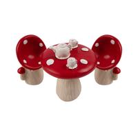 Fairy Toadstool Tea Set Garden Ornament