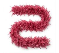 FAIRY TRENDZ Feather Boa (150cm) - Fluffy 1920s Accessories for Women, Great Gatsby Flapper Style, Burlesque, Abba Themed Party & Hen Night Fancy Dress - Soft Marabou Style Scarf