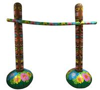 FAIRY TRENDZ Inflatable Limbo Party Game 3Pc Set Hawaiian Party Games Party Accessories Summer Pool Party Fun