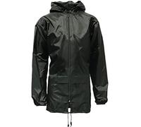 FAIRY TRENDZ Kids Boys Girls Kagool Shower Proof Jacket Childrens Zip Up Front Cagoule Rain Coat Ages 4-18