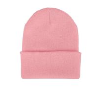 FAIRY TRENDZ LTD Men's Beanie Hat Comfortable Breathable Soft Feel Knitted Winter Hat Unisex Fashion Warm Acrylic Hat Pink