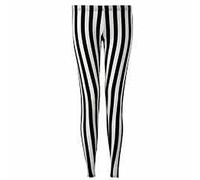 FAIRY TRENDZ LTD Womens Plus Printed Stretch Elasticated Leggings Ladies Full Length Leggings Trouser(Stripe Print UK 20-22)