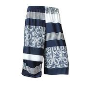 FAIRY TRENDZ LTD Womens Plus Size Cropped Plain Elasticated Waist Stretch Ladies Mini Culottes Shorts Flared 3/4 Length Culottes 8-26