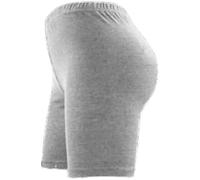 FAIRY TRENDZ LTD Womens Slip Shorts Cycling Shorts Comfortable Short Pants Ultra Soft Seamless Long Briefs for Under Dresses Leggings and Yoga Sports (Grey UK 12-14)