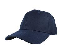 FAIRY TRENDZ Mens Plain Adjustable Baseball Cap Boys Multicolor Soft Fitted Baseball Printing Cap Navy Blue