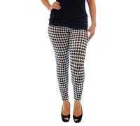 FAIRY TRENDZ Plus Size Leggings Ladies Full Length Plain Printed Stretchy Leggigns UK 12-30