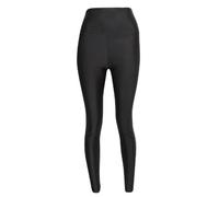 FAIRY TRENDZ Womens High Waist Disco Leggings Ladies Full Length Wet Look Dance Wear Pants Black