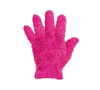 FAIRY TRENDZ Womens Stretchy Warm Feather Gloves Soft Winter Gloves Full Finger Fluffy Thermal Gloves (Pink One Size)