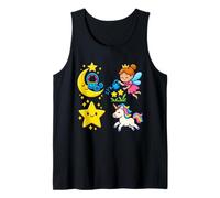 Fairy Unicorn Moon Star Princess Joy Tank Top
