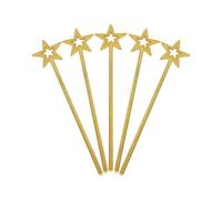 Fairy Wand, Five-Pointed Star Glitter Angel Wand, Princess Magic Costume Props, Creative Funny Pretend Play Toy, For Little Princesses, Fairies, Dancers