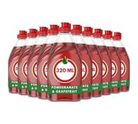 Fáiry Washing Up Liquid 320ml - Powerful Clean & Fresh Dishwashing Liquid for Sparkling Clean Dishes | Grease-Cutting, Clean & Fresh Fast-Rinsing Formula (10 Packs, Pomegranate & Grapefruit)