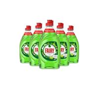 Fairy Washing Up Liquid 5 x 320ml APPLE & RHUBARB 320ml | Dishes Grease Cleaner | Exceptional Cleaning Power | Easy and Effortless Cleaning