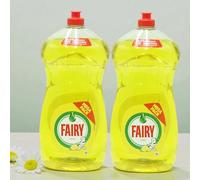 Fairy Washing Up Liquid Lemon - 1015ml x 2 Pack