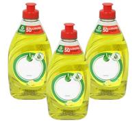 Fairy Washing Up Liquid Lemon 320ml x 3 - Powerful Grease-Cutting Formula - Long-Lasting Shine - Tough on Grease, Gentle on Hands with Welari Thank You Card | (3 Pack)