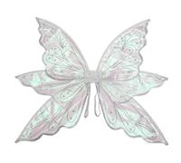 Fairy Wing | Foldable Butterfly Elfs Wings | Gold-Stamped Costume Accessory | Design Holiday Wing Prop | Colorful Clothing Decoration for Kids, Adults, Party, Christmas, Birthday