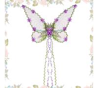 Fairy Wings - Dragonfly Vine Costume Wings | Fairy Wing Accessory - Pride Party Makeup Festival Stage Performance Christmas Holiday Girls Celebration