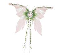 Fairy Wings - Enchanting Butterfly Costume | Sparkling Sheer Wings For Looks | Halloween Costume Angel Winges Suitable For Dress-Up, Cosplay, Parties & Themed Events