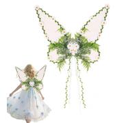 Fairy Wings, Fairy Costume with Vines, Women's Ethereal Wings for Cosplay, Stage Performance, Holiday, Pride Parade, Halloween, Christmas, Garden Party, or Fantasy Event, 48x63cm Multicolor