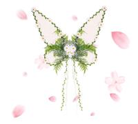 Fairy Wings for Adults - Realistic Cosplay Wings, Women's Costume Accessories, Lightweight Fantasy Back Adjustable Straps, Party Stage Performance Outfit | Holiday Pride Halloween Christmas Garden