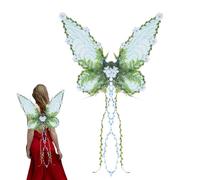 Fairy Wings for Adults Women, Costume with Tendrils - Party Accessories for Stage Performances Party Christmas Halloween Carnival Makeup