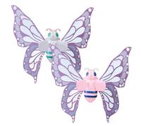 Fairy Wings For Girls, Butterfly Wings For Girls - Electric Mobiles Fairy Wings, Fairy Flying Toy With Lights And Music, Cosplay Costumes, Cool Outdoor Toys, Fancy Dress, white, Se référer au