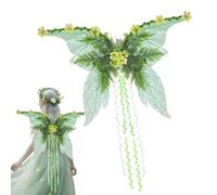 Fairy Wings for Girls - Sparkly Butterfly Wings - Girl Costume for Halloween Garden Party Christmas Stage Show Cosplay Party Festive Event