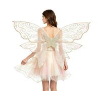 Fairy Wings for Women Butterfly Wings Imagination Show Gold One Size