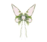 Fairy Wings For Women, Mother Nature Costume Woodland Wings with Colorful Butterfly Leaves Natu Flowers Wings and Vines,