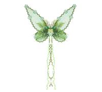 Fairy Wings For Women, Mother Nature Costume Woodland Wings with Colorful Leaves Vines, Butterfly and Natu Wings Flowers