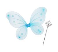 Fairy wings & magic wand Kids Dress-Up Accessories Lightweight Colourful