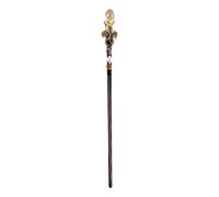 Fairy Witch Wand, Fine Handcrafted Amethyst Crystal Magic-Wand, Witch Wizard Cosplay MagicWand, Magic Accessories For Adults, Unique Design, Halloween Pa-rty Cosplay Costume Accessory