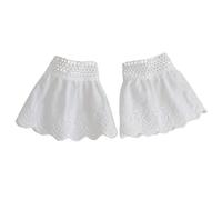 Fairy Wrist Cuffs for Shirts Sweater Lace False Sleeve Ornament Flared Ruffled Flared Sleeves False Wrist Cuffs