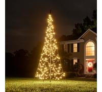 Fairybell LED Christmas Tree for Outside - All Surface - 3 metres - 320 LEDs - Warm White
