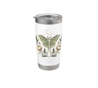 Fairycore Aesthetic Butterfly Gothic Moth Cottagecore Grunge Stainless Steel Insulated Tumbler