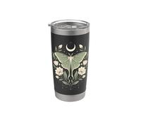 Fairycore Aesthetic Butterfly Gothic Moth Cottagecore Stainless Steel Insulated Tumbler