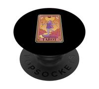 Fairycore Aesthetic Occult Goth Let's Talk About Tarot Card PopSockets Adhesive PopGrip