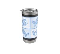 Fairycore Coquette Cottagecore Butterfly Quartet Stainless Steel Insulated Tumbler