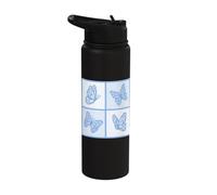 Fairycore Coquette Cottagecore Butterfly Quartet Stainless Steel Insulated Water Bottle