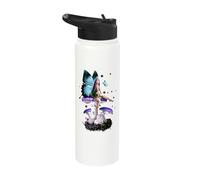 Fairycore Fairy and Mushroom Grunge Aesthetic Cottagecore Stainless Steel Insulated Water Bottle